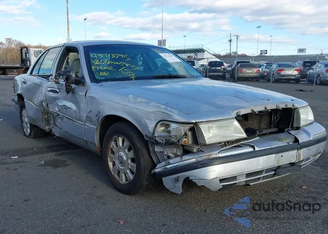 2003 Mercury Grand Marquis Ls from USA, damaged, VIN 2MEFM75W83X663860